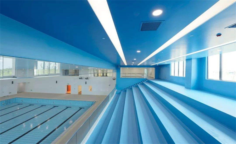 陕州学校游泳馆建造